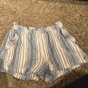 roxy girls shorts size 10-m